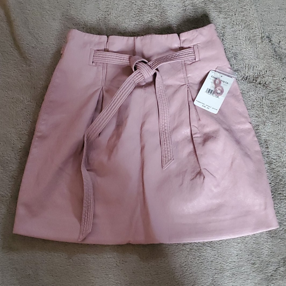 Free people mauve skirt